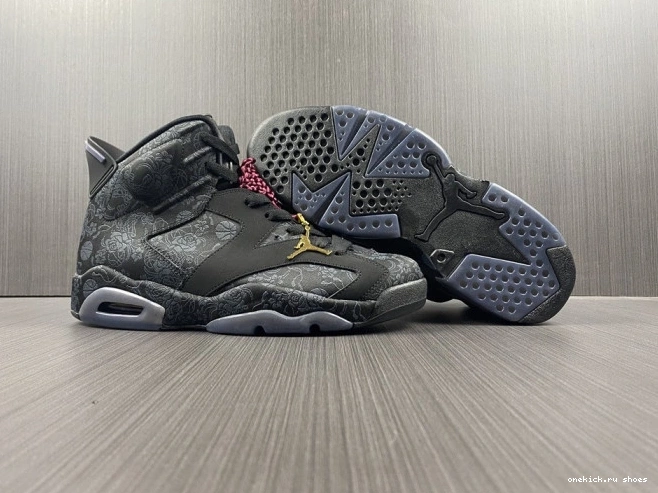 Rep (W) DB9818-001 Jordan Retro Triple 6 Black SD 0705